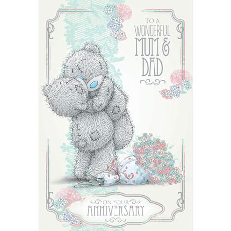 Mum and Dad Anniversary Me to You Bear Card £3.59